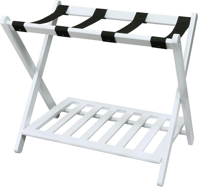 Casual Home Bagagerek, Wit (Nieuw)