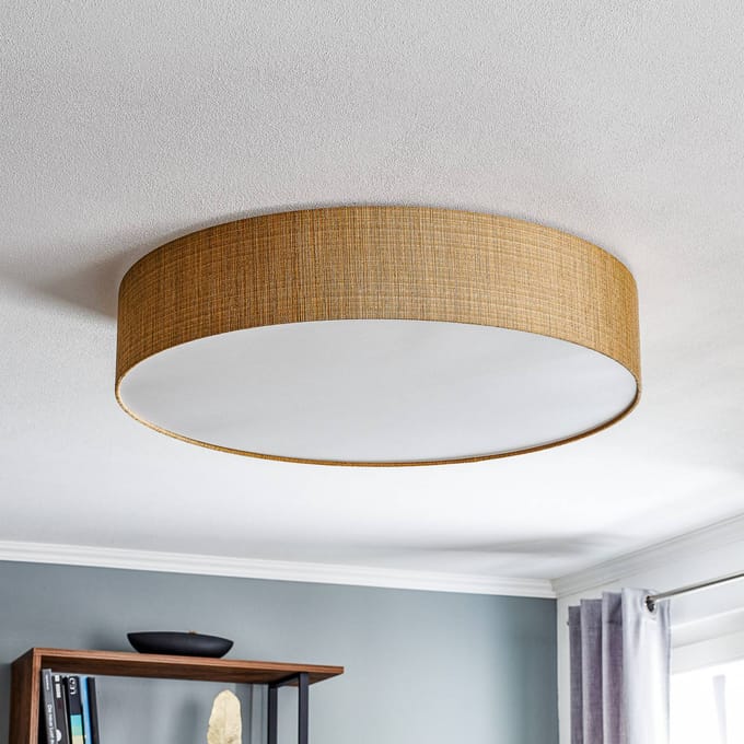 Nowodvorski Lighting Plafondlamp Turda, Ø 78 cm, goud
