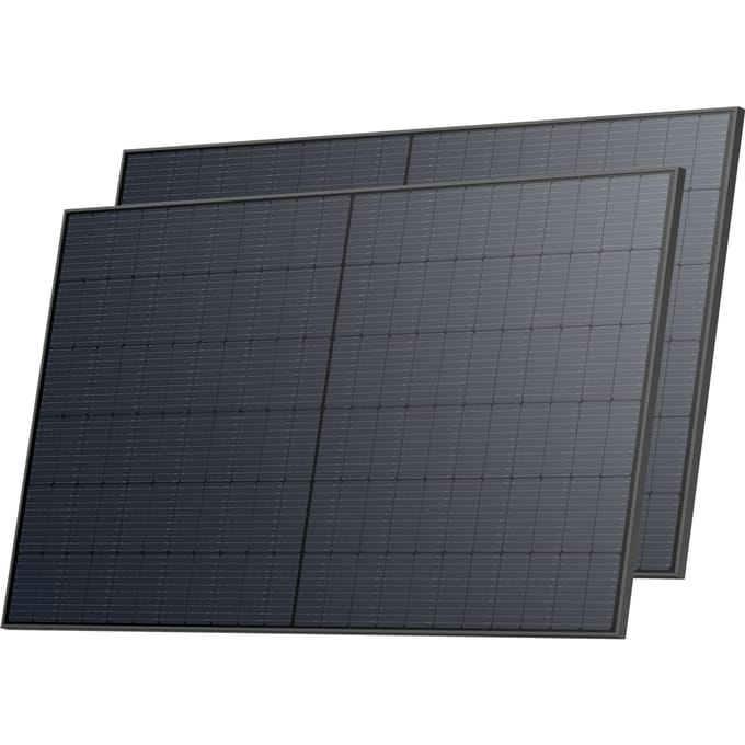 EcoFlow Rigid - Zonnepaneel - 2x 520W zonnepanelen - Monokristallijn