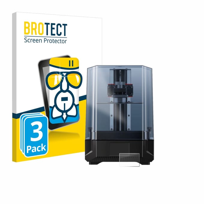 Screenprotector 3 Stuks voor Anycubic Photon Mono X 6Ks Beschermglas transparant