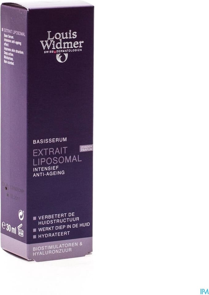 Louis Widmer Extract Liposomal - Serum - Parfumvrij - 30ml