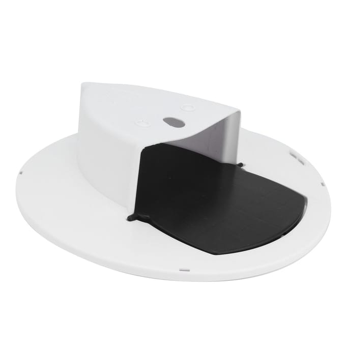 Piège à rat basculant Durable Réinitialisation automatique Tapette à souris pour intérieur extérieur Capture de souris Blanc blanc