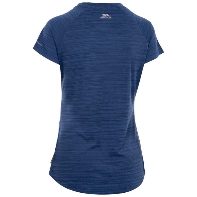 Trespass Dames/Dames Vickland TP75 Actief T-Shirt (Marine Marl)