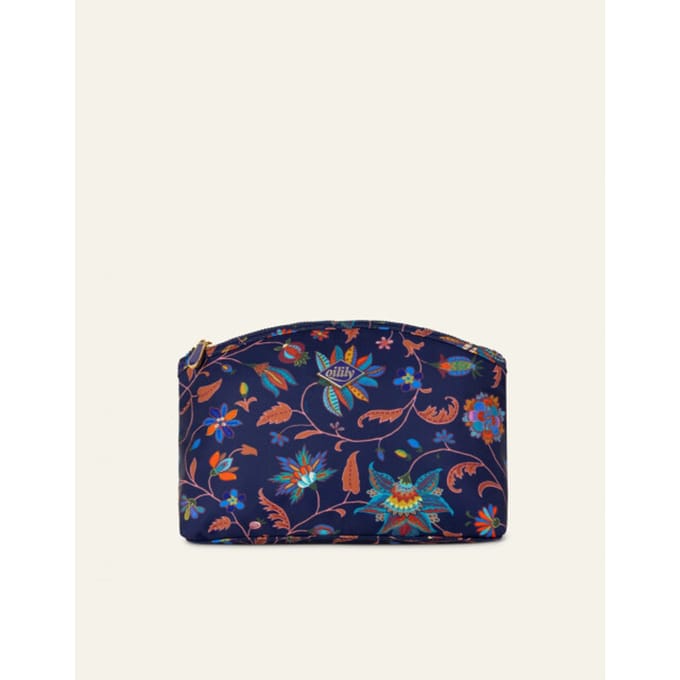 Oilily Casey - Toilettas - Dames - Ritssluiting - Makkelijk Schoon Te Maken - Blauw - One size