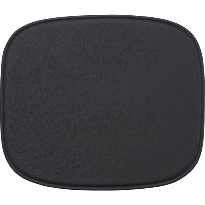 Muuto Fiber Lounge Stoel Zitkussen - Easy Leder - zwart