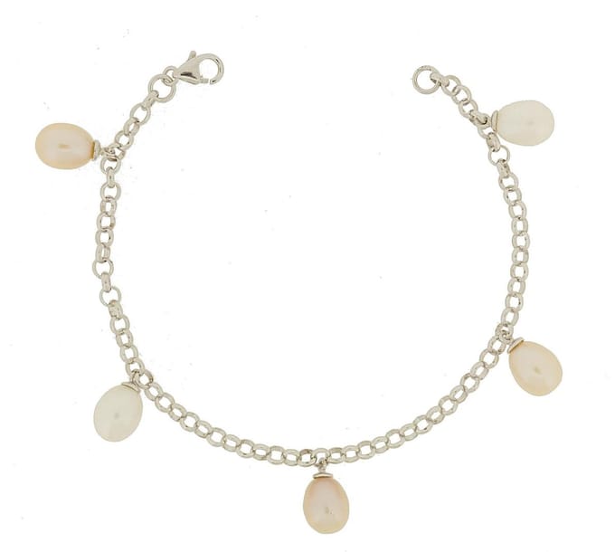Orphelia ZA-1694 - Armband - Zilver 925 - 19 cm - Parel