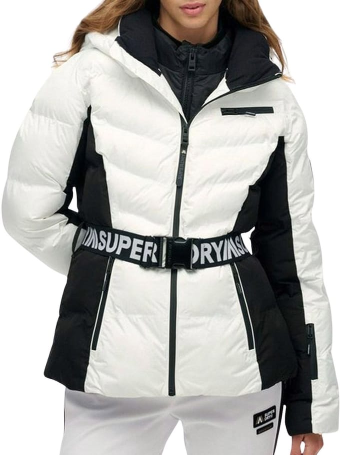 Superdry Luxe Belted Padded Skijas Dames - Maat 6