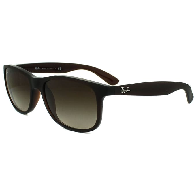 Ray-Ban RB4202 607313 - Andy - zonnebril - Bruin / Bruin Gradiënt - 55mm