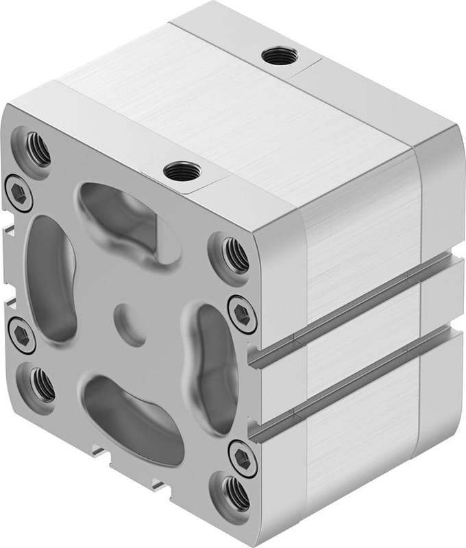 Festo Compacte Cilinder 80mm Boring 20mm Slag ISO 21287 Dubbelwerkend - 536365 - P2BPU