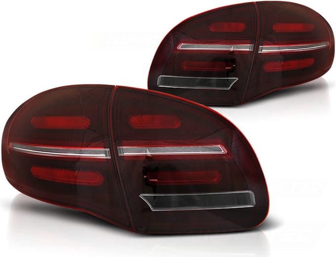 Achterlichten - PORSCHE CAYENNE - 10-15 - ROOD WIT