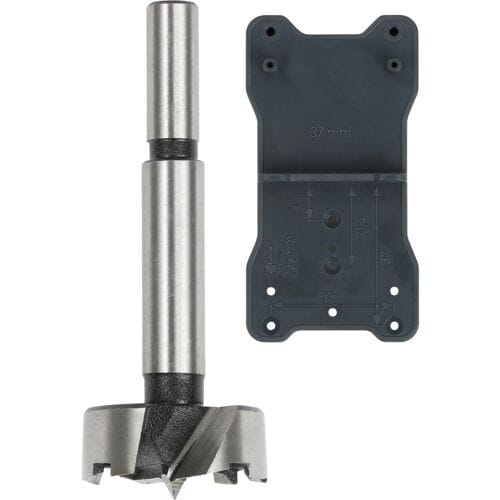wolfcraft - Scharnierboor 35mm - Forstnerboor - Forstnerborenset - Cilinderboor - 8728000
