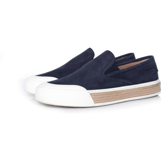 Tods Suede espadrille instapsneakers.