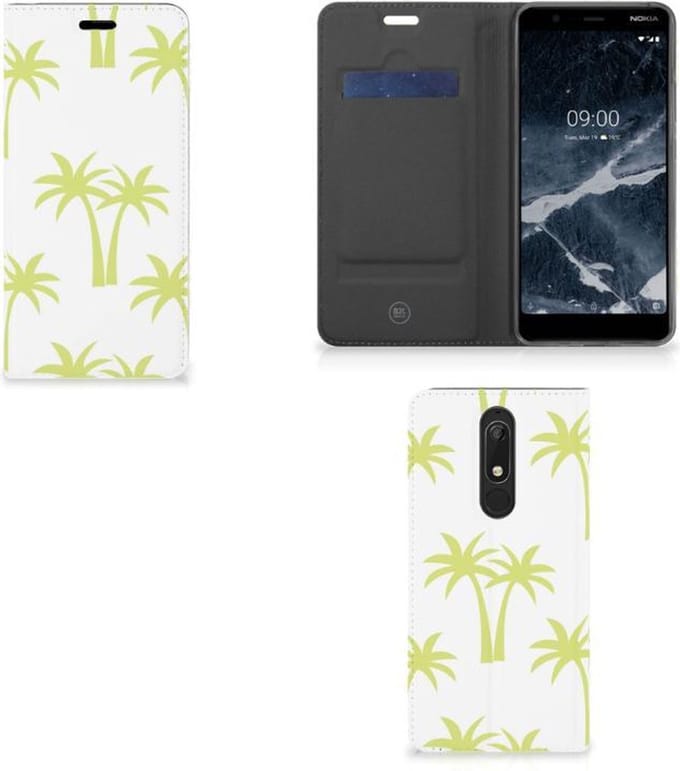 Nokia 5.1 (2018) Smart Cover Palmtrees