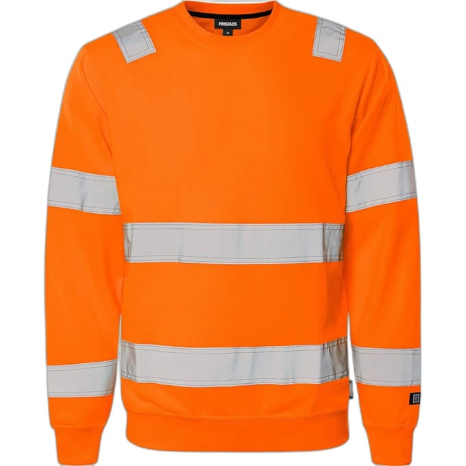 Fristads Hi Vis Sweatshirt Klasse 3 7446 Shv - Hi-Vis oranje - XL
