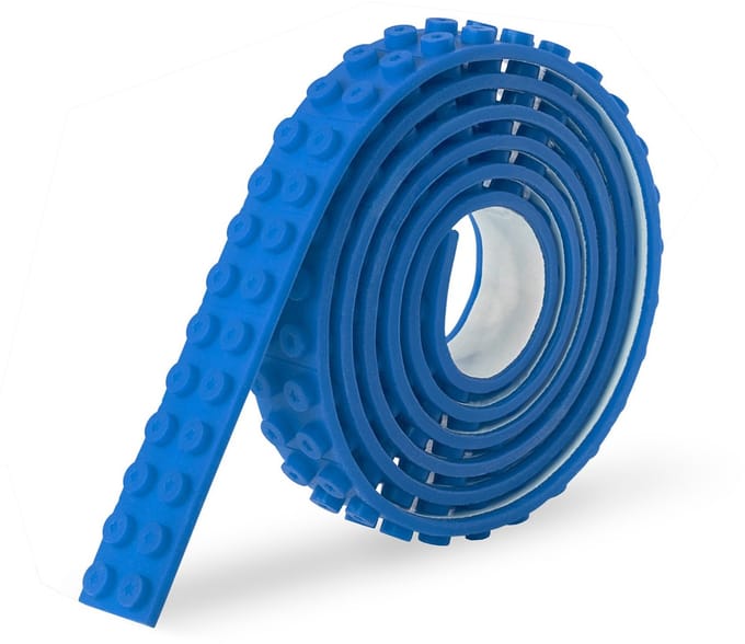 Sinji Play Stick & Brick - Flexibel Speelgoedtape - Tape – Blauw