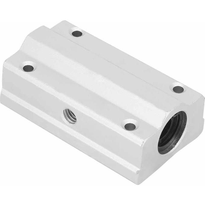 1 stuks 22 mm aluminiumlegering lange rail lineaire beweging kogelgelagerde glijbus