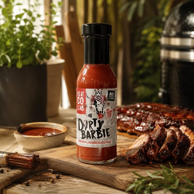 Angus & Oink - BBQ-saus - Dirty Barbie Espresso - 295ml