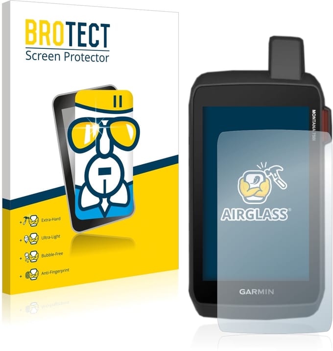Screenprotector voor Garmin Montana 700i Beschermglas transparant