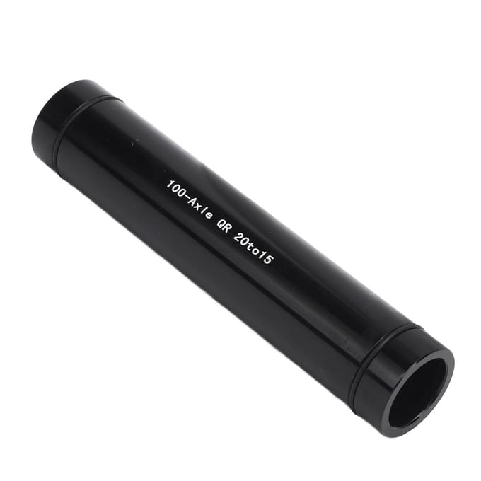 100mm Fietswiel Vorkas Aluminiumlegering 20mm naar 15mm Steekas Naafadapter voor Mountainbikes gray