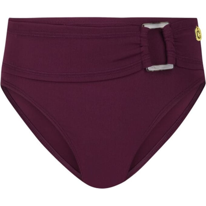 Ten Cate bikini bottom buckle wine red voor Dames | Maat 38