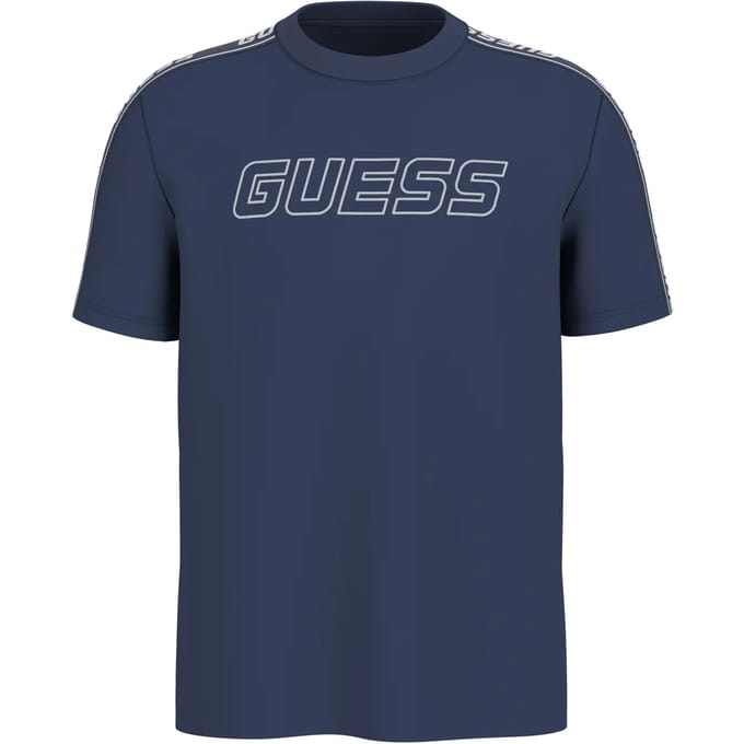 T-shirt met labeldetail