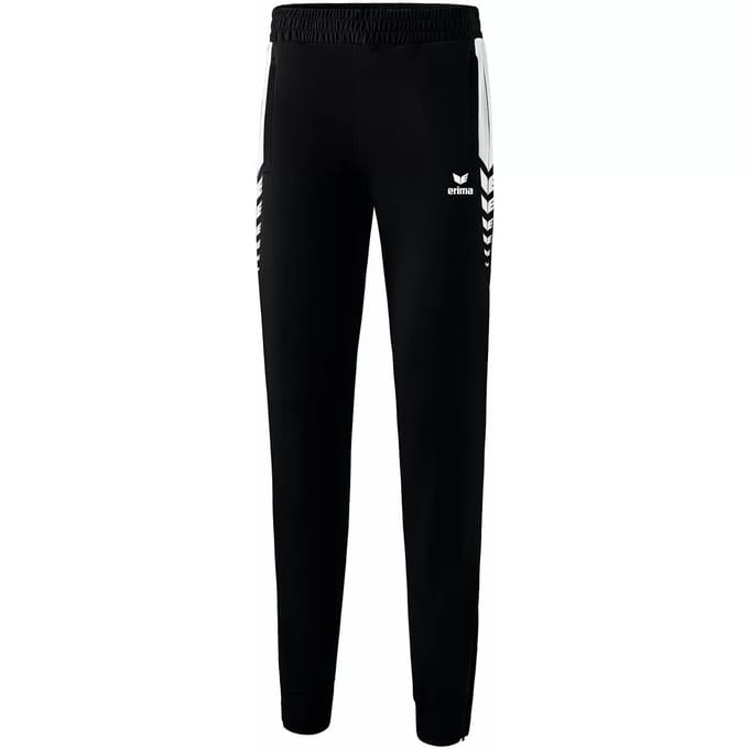 Erima Six Wings Worker Broek Dames - Wit / Zwart | Maat: 36