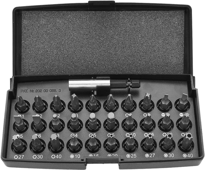 NEO - Schroefbit Set - 31 Delige Set - S2 Staal - 60 HRC