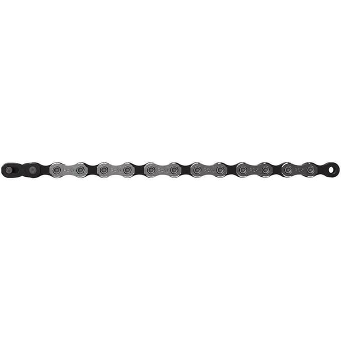 Ketting sram pc x1 hollowpin 11 speed inclusief powerlock - ZILVER