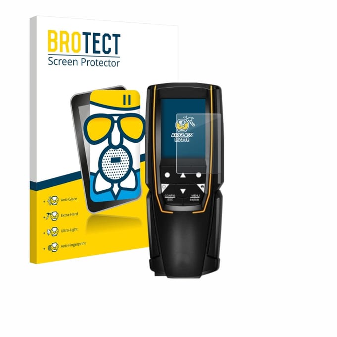 BROTECT - Screenprotector voor Testo 310 (2. Gen.) - Folie Beschermfolie Beschermglas matte