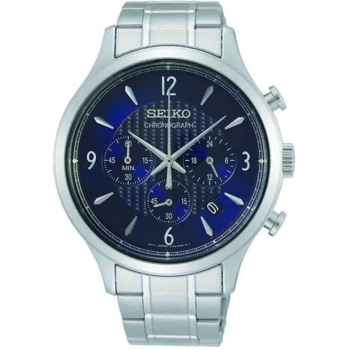 Seiko SSB339P1 Heren Horloge Chronograaf 44mm