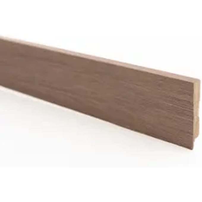 Decomode Muurplint Aqua Large Sumatra - Mdf - Folie - 240cm - 12x60mm