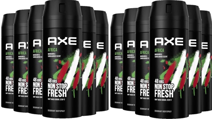 Axe - Deodorant - Spray - Africa - 150ml x 12