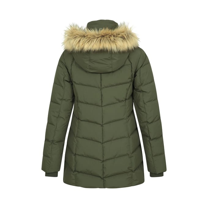 Mountain Warehouse Dames/Dames Isla II Lange Donzen Jas (Donkere Khaki)