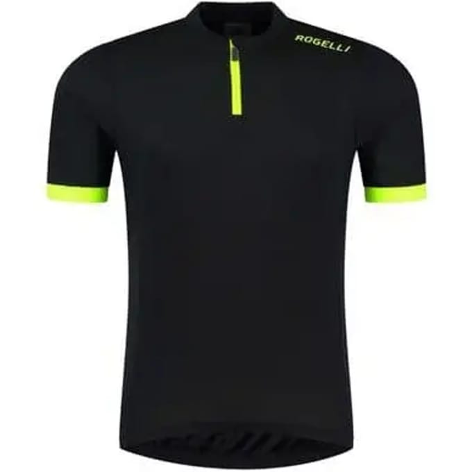 Rogelli Core Fietsshirt Kids - Korte Mouwen - Zwart - 128/140