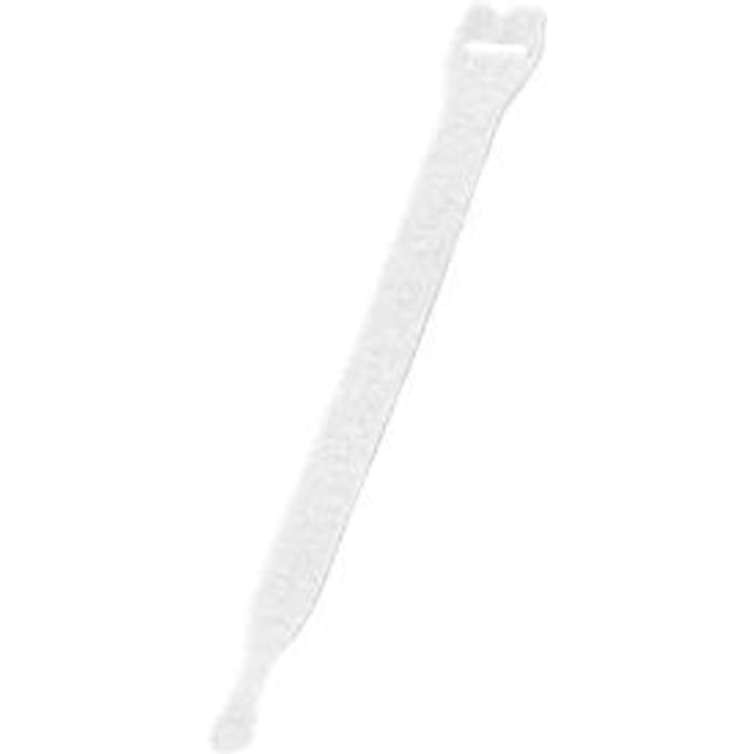 HellermannTyton Klittenband kabelbinder Om te bundelen Haak- en lusdeel (l x b) 200 mm x 12.5 mm Wit 10 stuk(s)