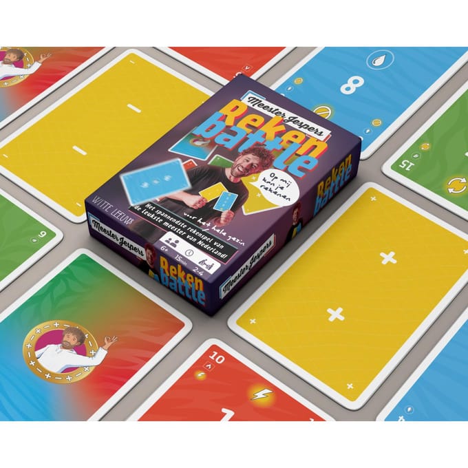 Spel Meeste Jespers Rekenbattle - Bordspel - Educatief - Strategisch