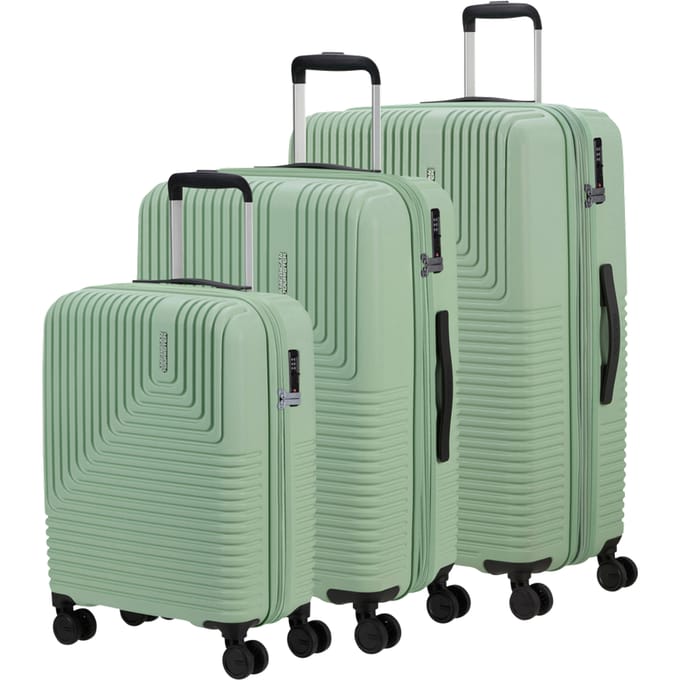 American Tourister Niteline Kofferset Quiet Green