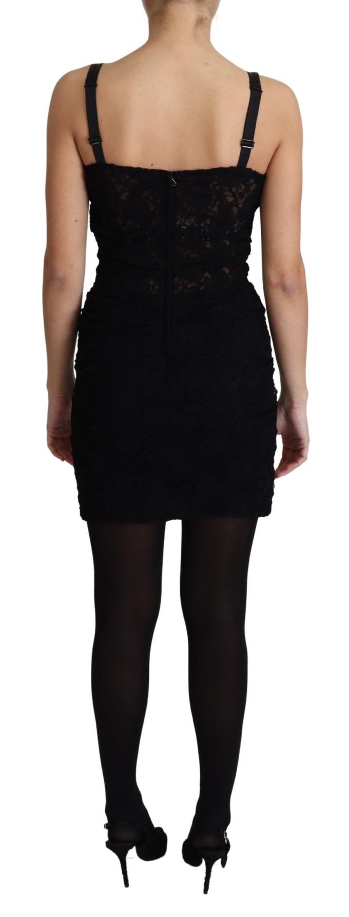 Kanten Mini Jurk Corsetstijl