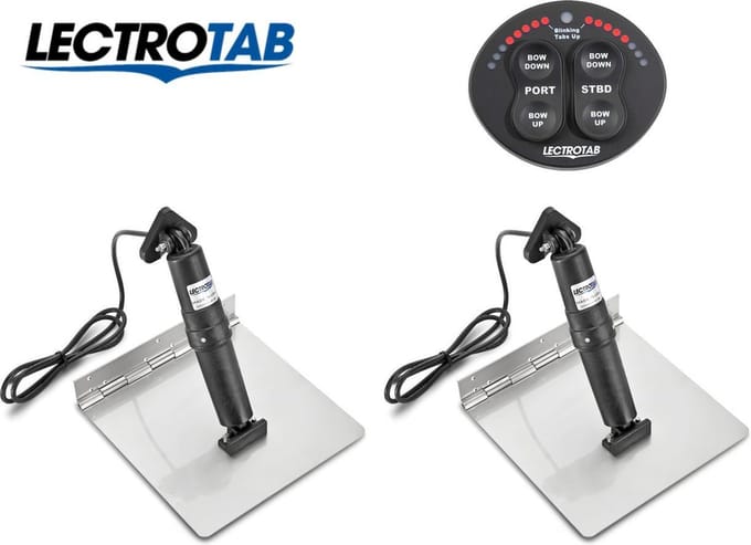 Lectrotab 12 Volt RVS Trimplaten XKASB9X24