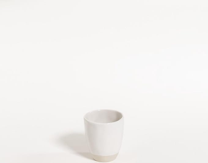 The Table Amsterdam Atelier Mok - Milk - 130 ml - Wit