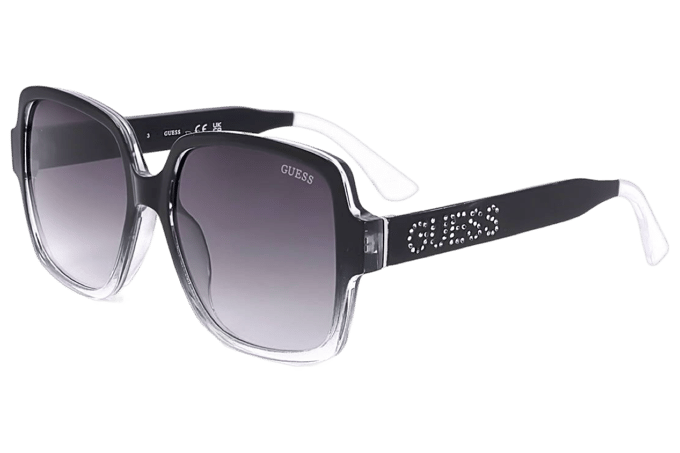 Guess GF6134/S 01B Zonnebril - Dames - Zwart