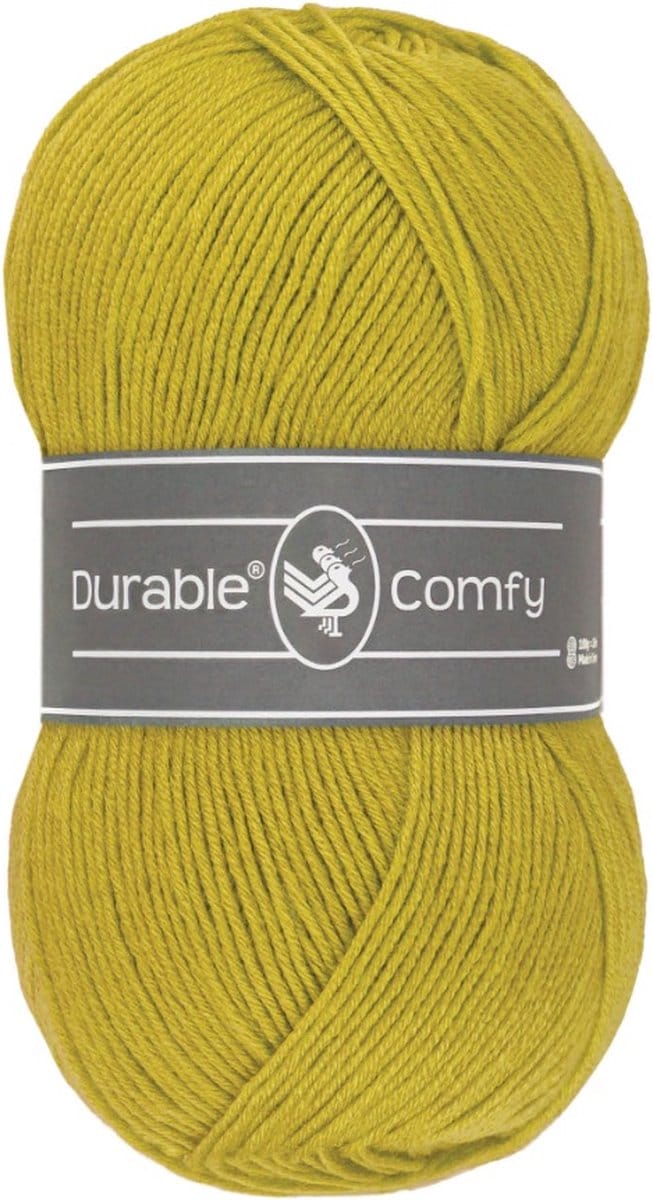 Durable Comfy - 2206 Lemon Curry - Acrylgaren met Verfijnde Microvezel