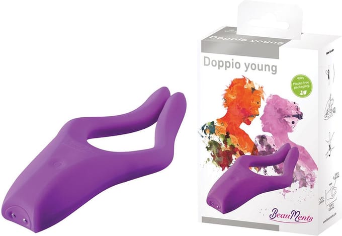 BeauMents Doppio Young Vibrator - paars