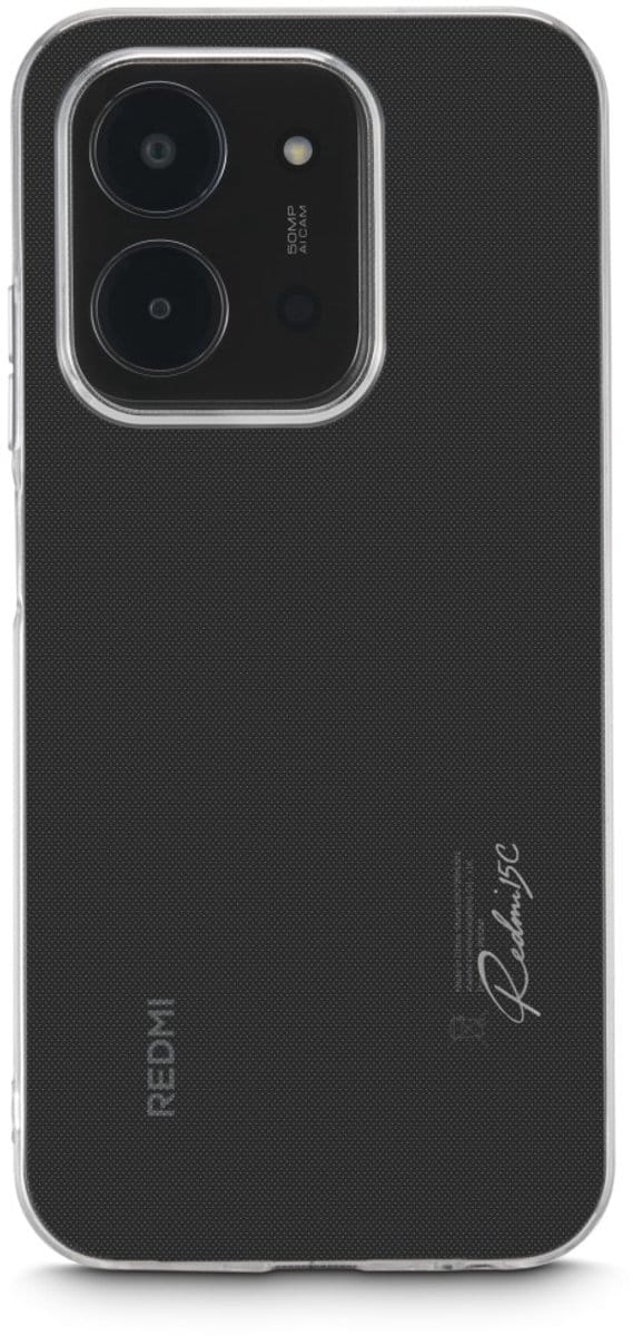 Hama hoesje geschikt voor Redmi 15C - Always Clear - Transparant