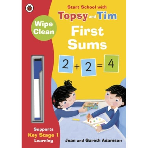 Wipe-Clean First Sums: Start School With Topsy And Tim - Topsy And Tim - Jean Adamson