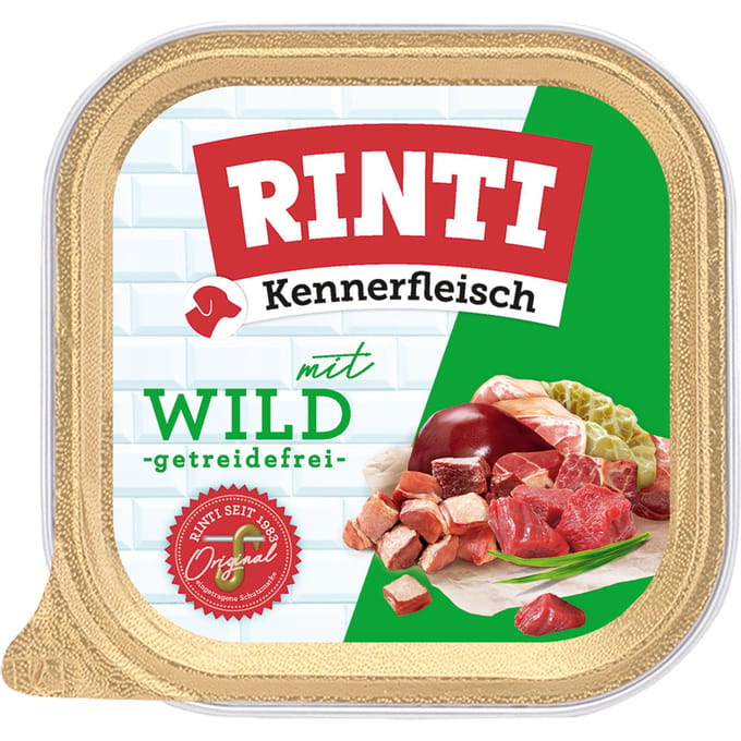 Voordeelpakket Rinti "Kennerfleisch" 9 x 300 g - Wild