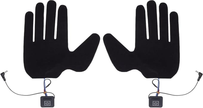Verwarmde USB handschoenen voor hardlopen met 3 temperatuurstanden