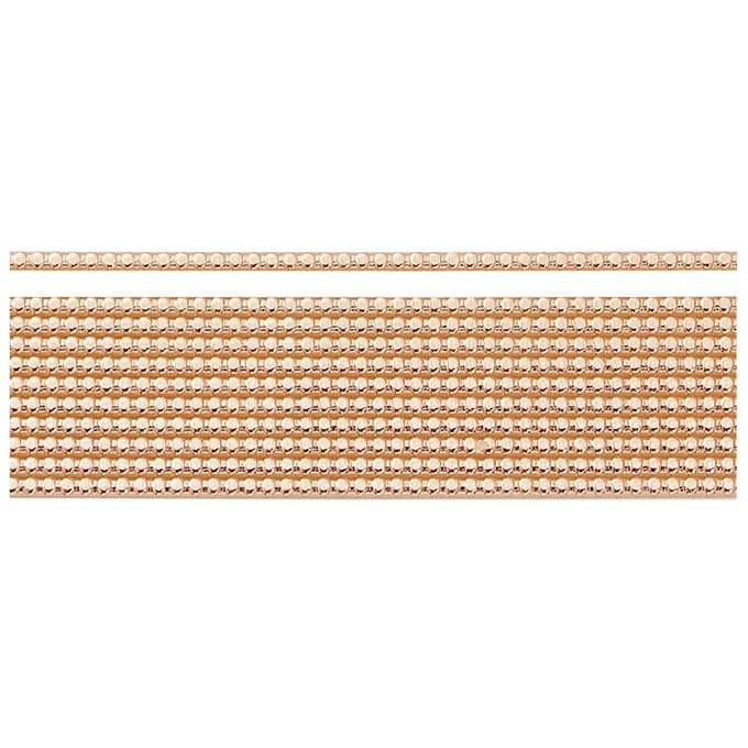 Versierwas-pearlstrips - Roségoud-Glanzend