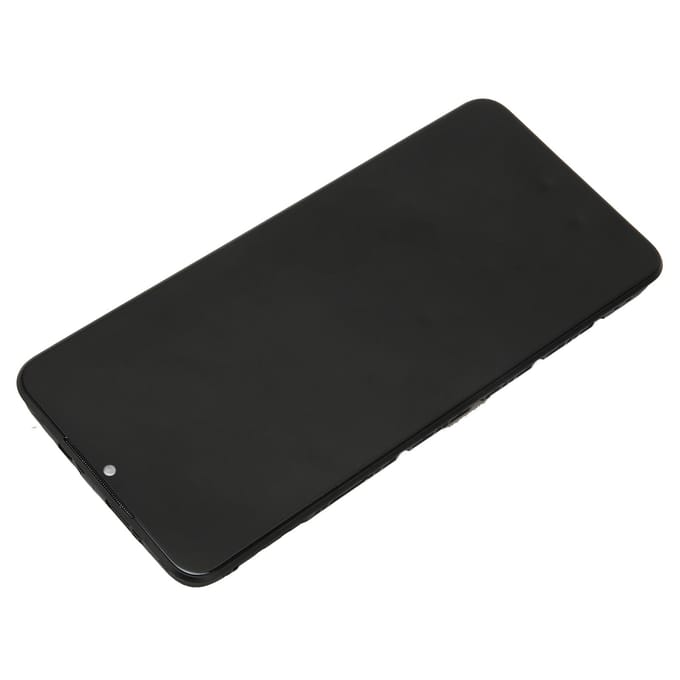 Remplacement d'écran avec châssis 6,5 pouces Écran LCD Numériseur Assemblage écran tactile avec pièce de rechange black