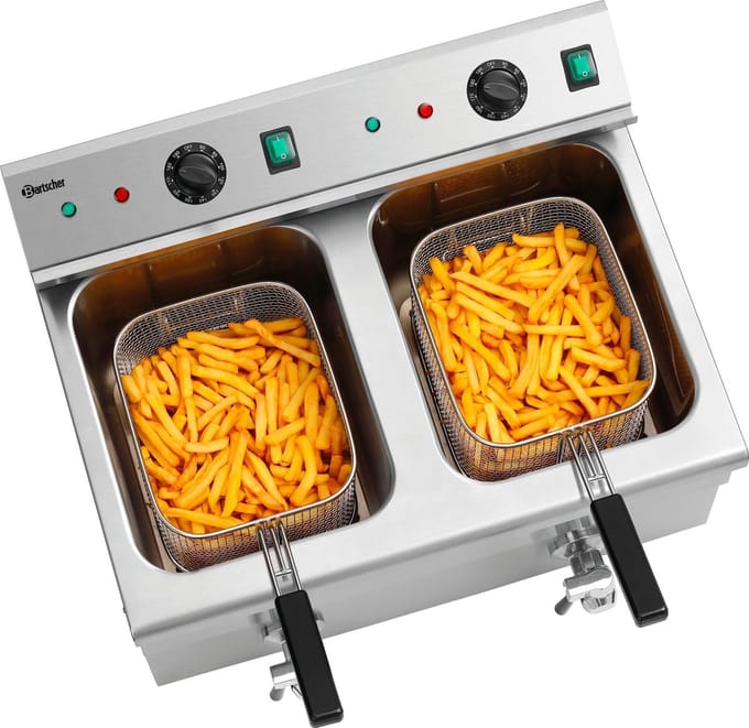 Inductiefriteuse 2x8l Plus - Bartscher 165119 - Horeca
